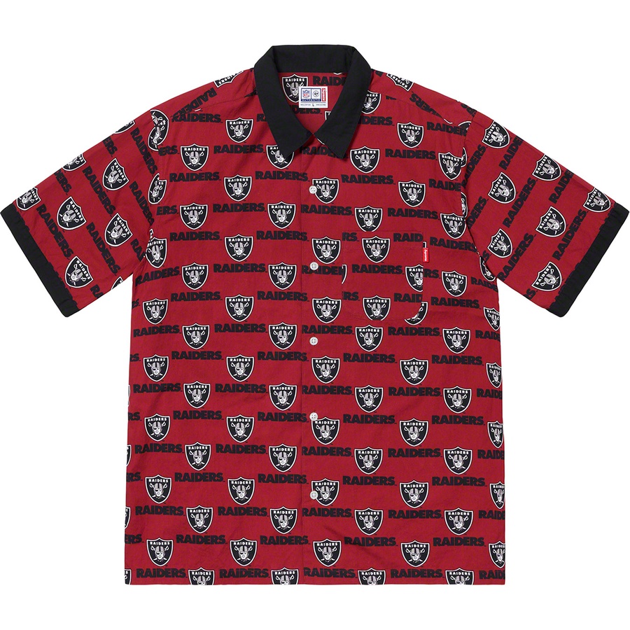Supreme Supreme NFL Raiders '47 S S Shirt (SS19) - Light Burgundy  - $128