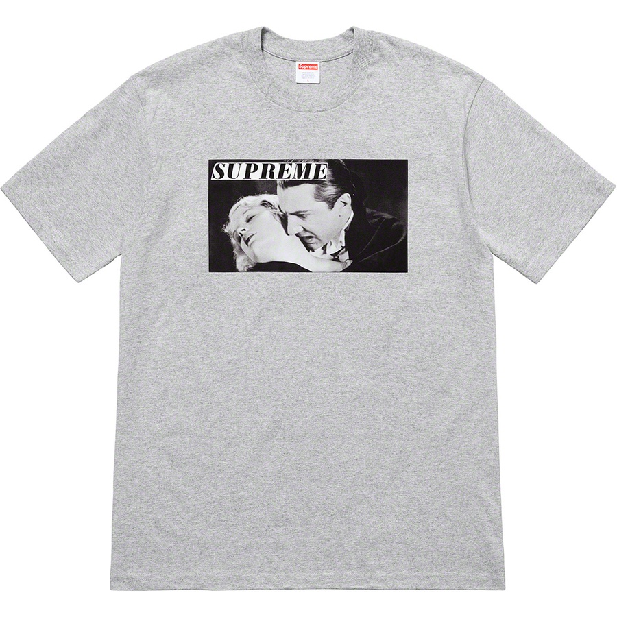 Supreme Bela Lugosi Tee (SS19) - Heather Grey - $38