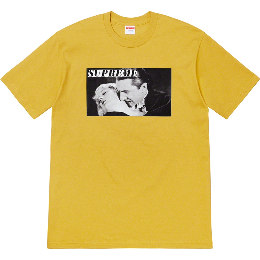 Supreme Bela Lugosi Tee (SS19) - Acid Yellow - $38