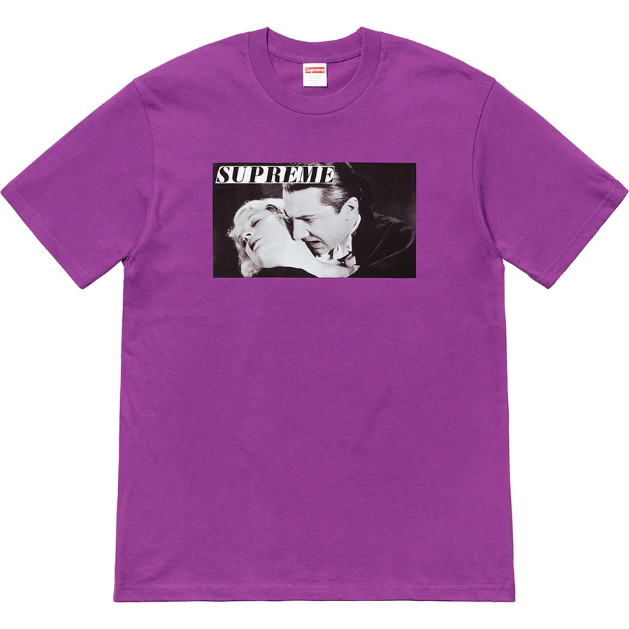 Supreme Bela Lugosi Tee (SS19) - Purple - $38