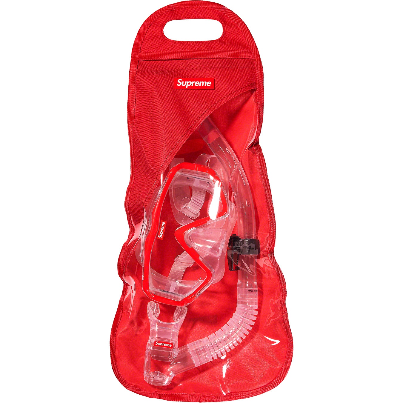 Supreme Supreme Cressi Snorkel Set (SS19) - Red - $98