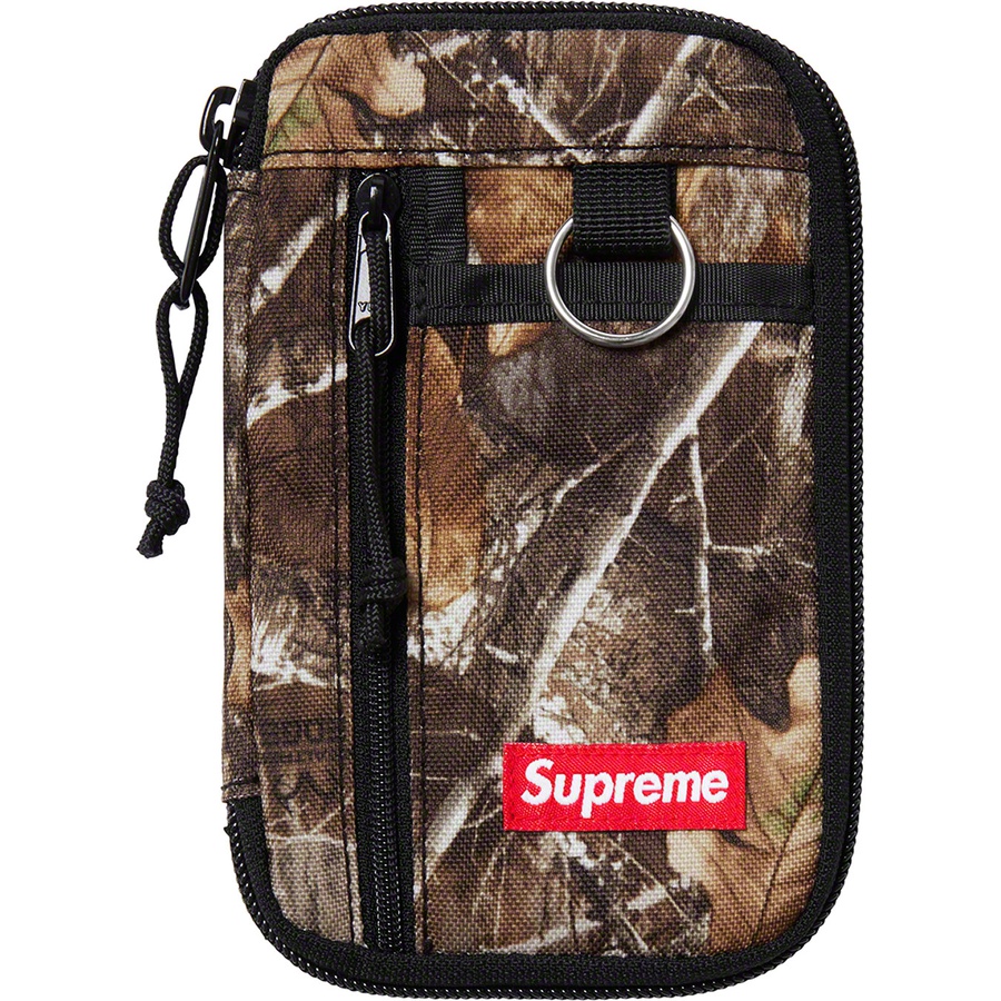 Supreme Small Zip Pouch (FW19) - Real Tree® Camo - $30