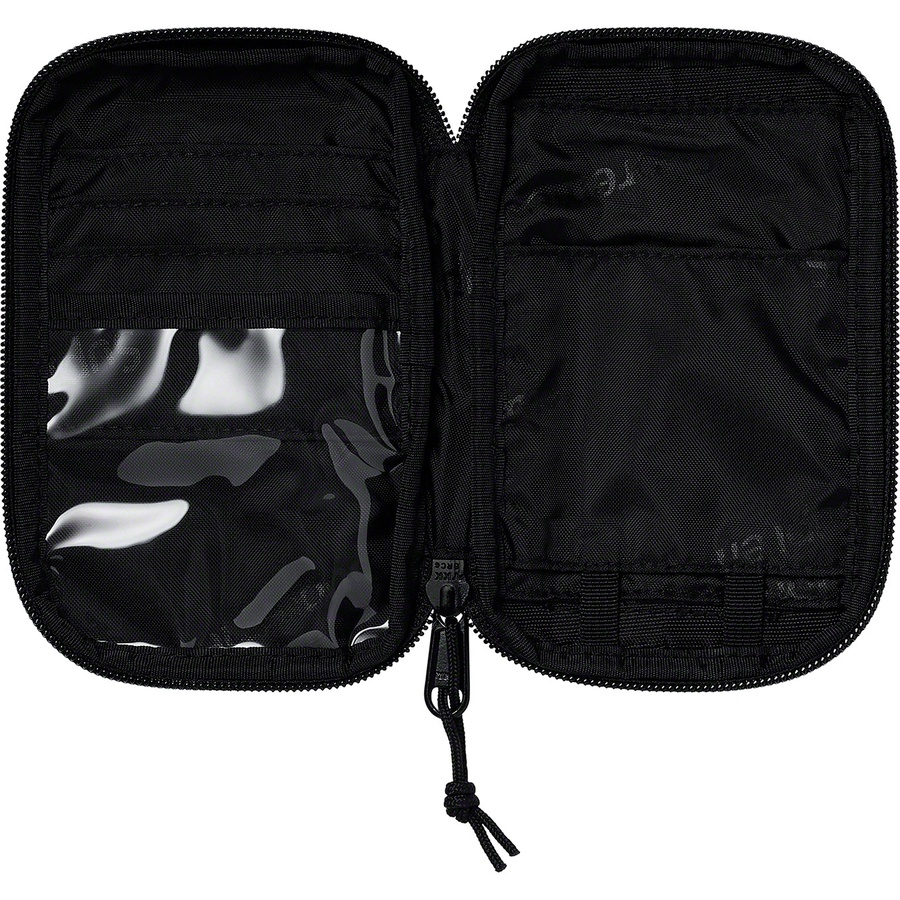 Supreme Small Zip Pouch (FW19) - Black - $30