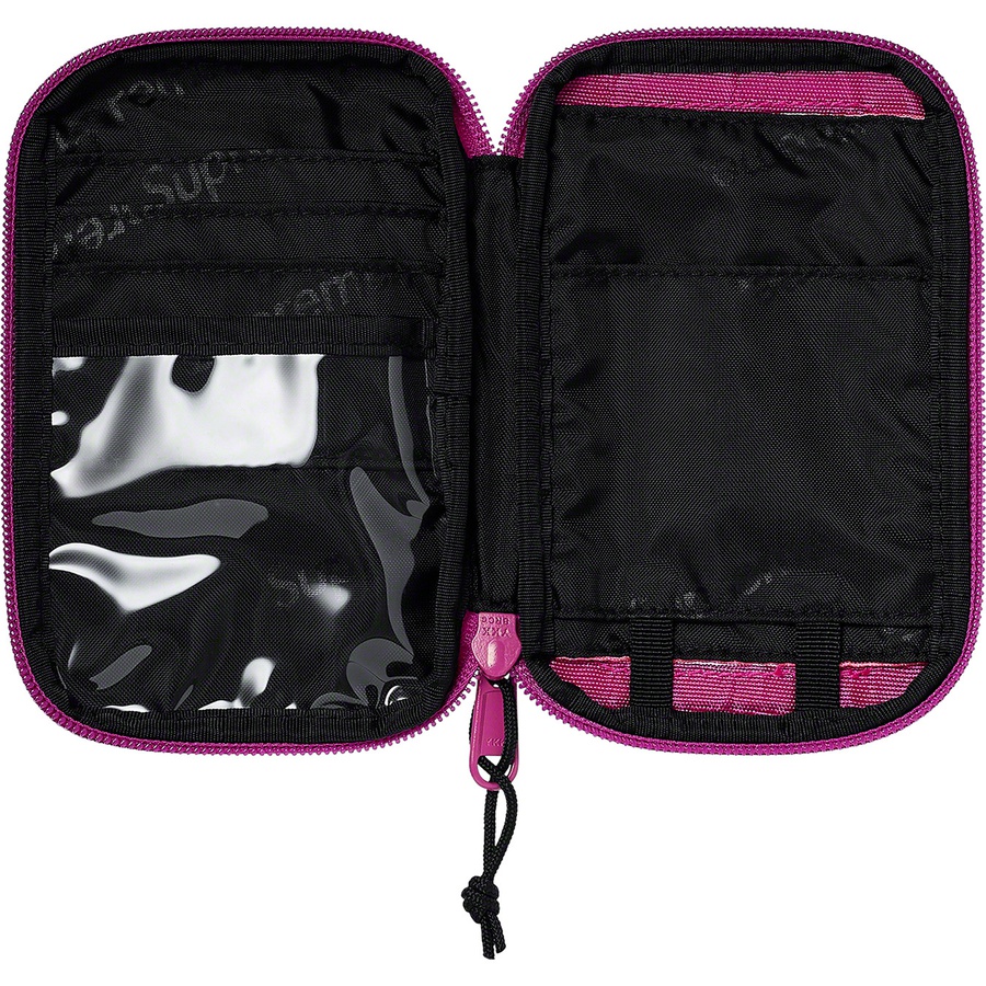 Supreme Small Zip Pouch (FW19) - Magenta - $30