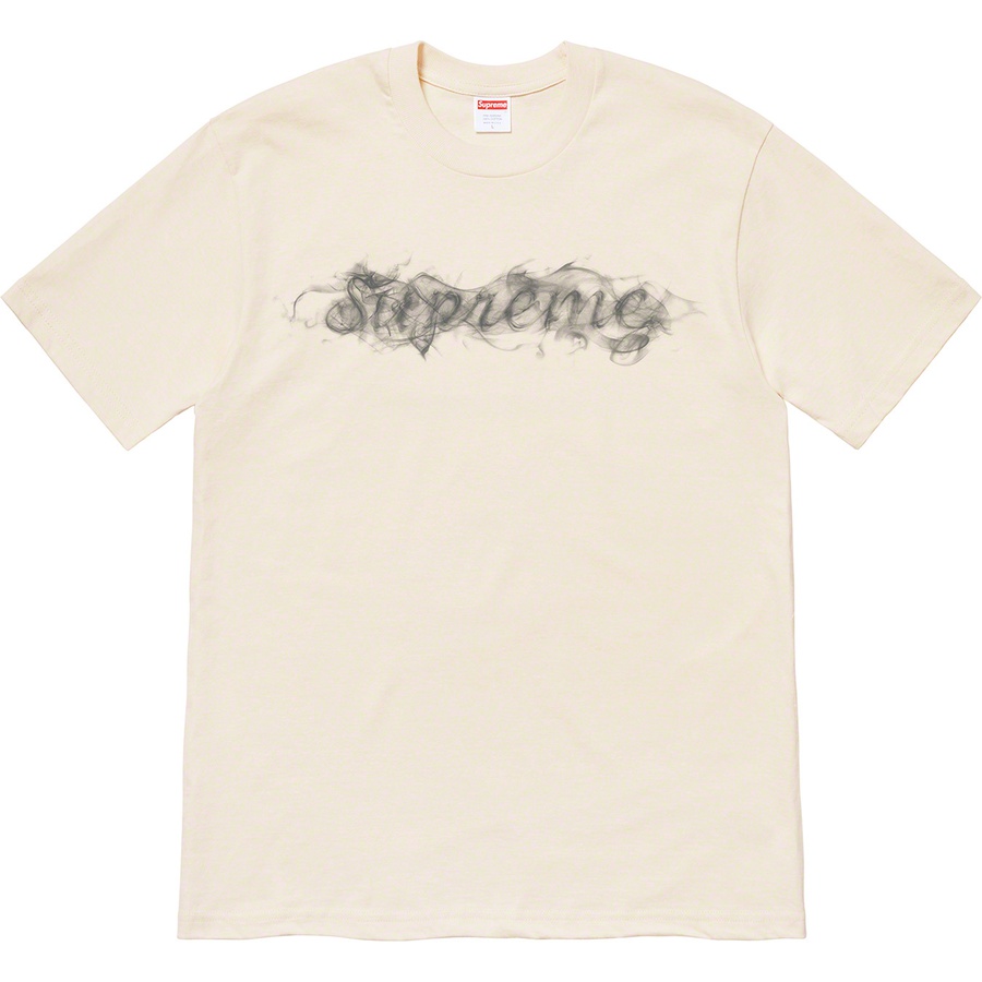 Supreme Smoke Tee (FW19) - Natural - $38