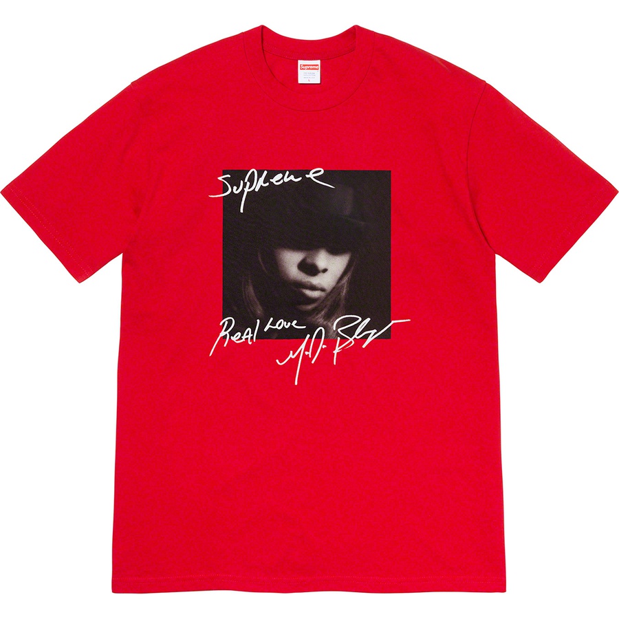 Supreme Mary J. Blige Tee (FW19) - Red - $48