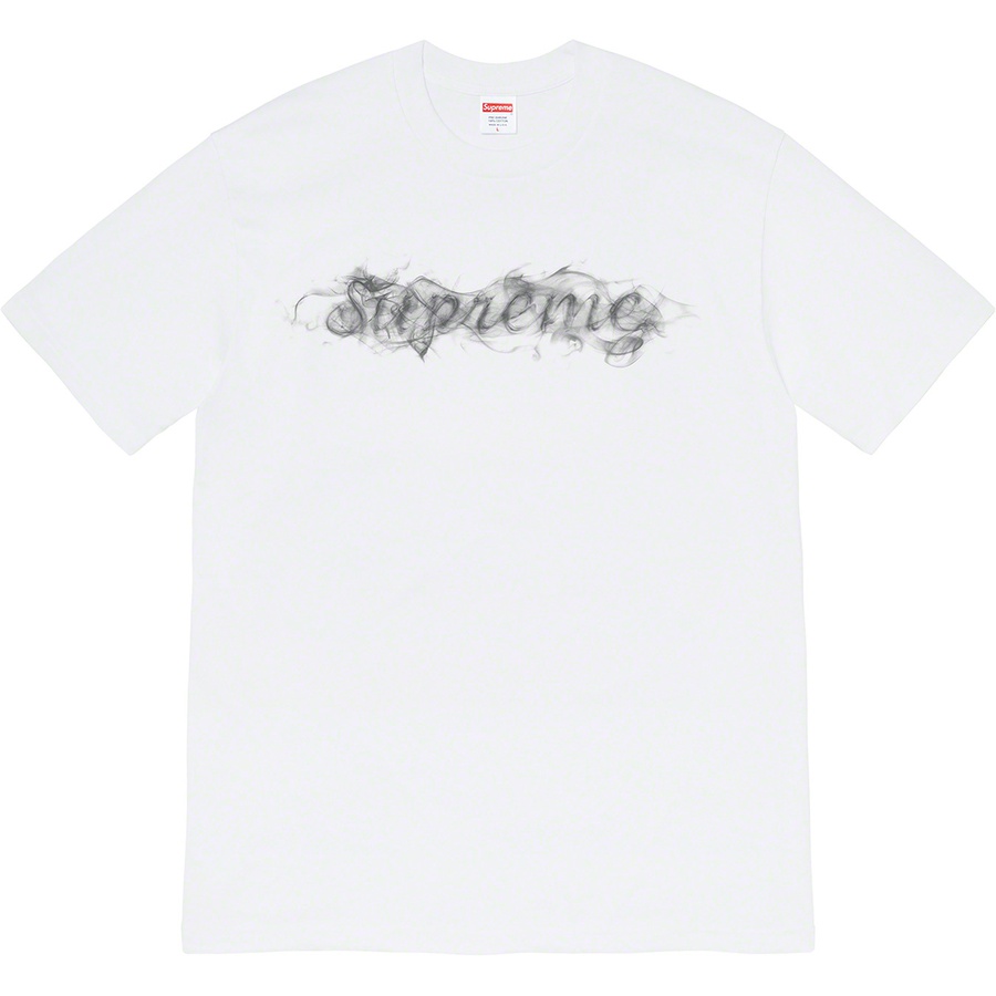 Supreme Smoke Tee (FW19) - White - $38