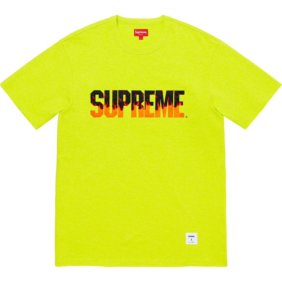 Supreme Flame S S Top (FW19) - Bright Green - $78