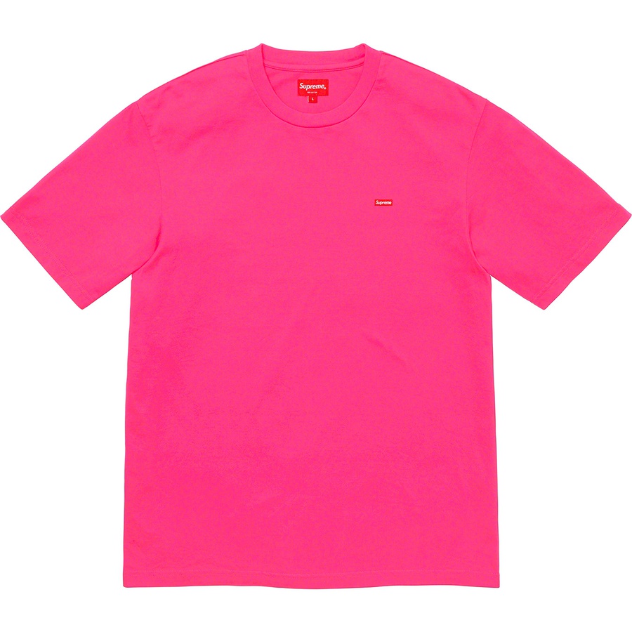 Supreme Small Box Tee (FW19) - Bright Pink - $58