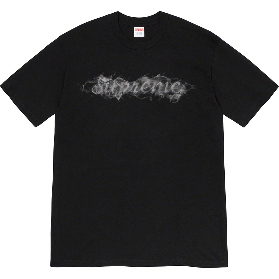 Supreme Smoke Tee (FW19) - Black - $38