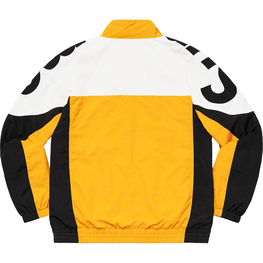 Supreme Shoulder Logo Track Jacket (FW19) - Gold - $168