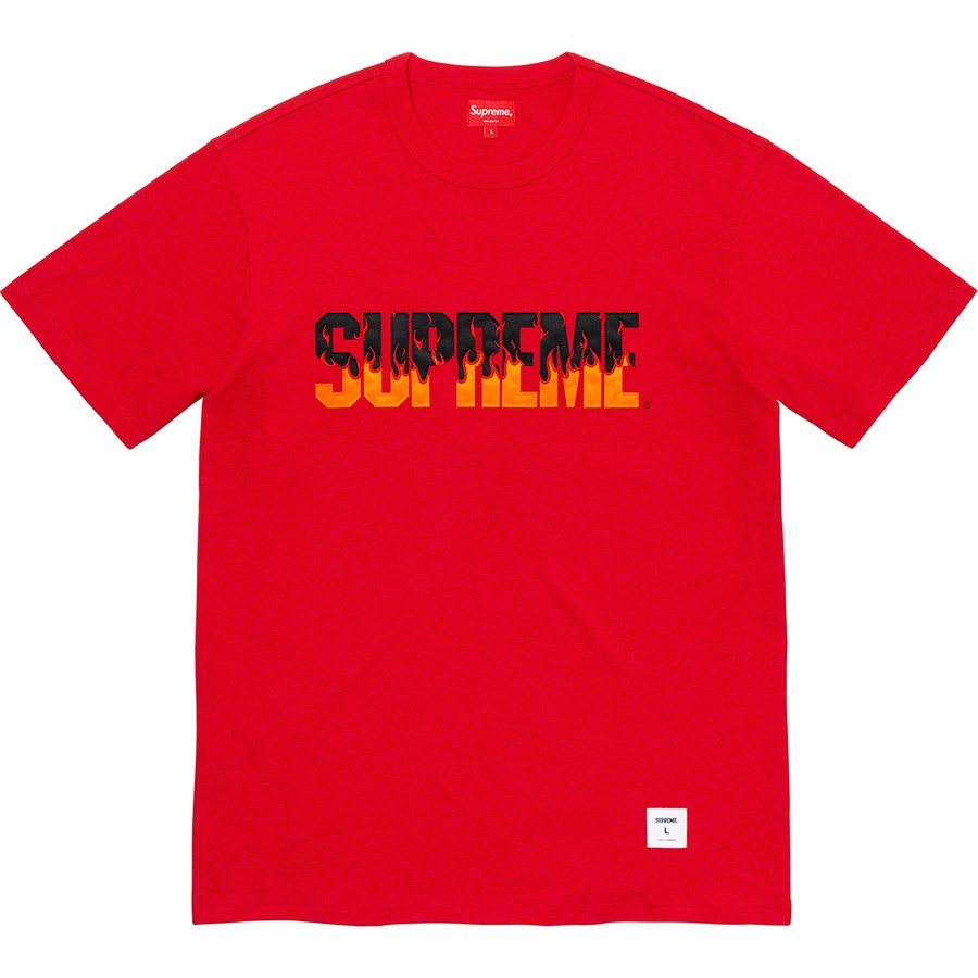 Supreme Flame S S Top (FW19) - Red - $78