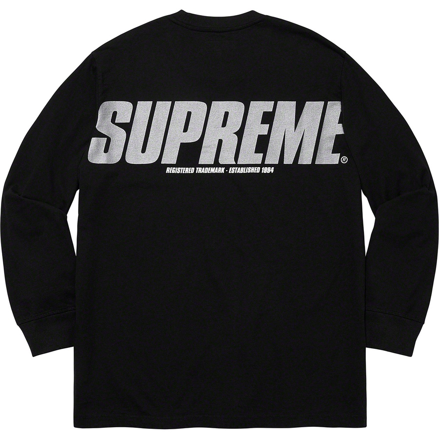 Supreme Trademark L S Top (FW19) - Black - $78