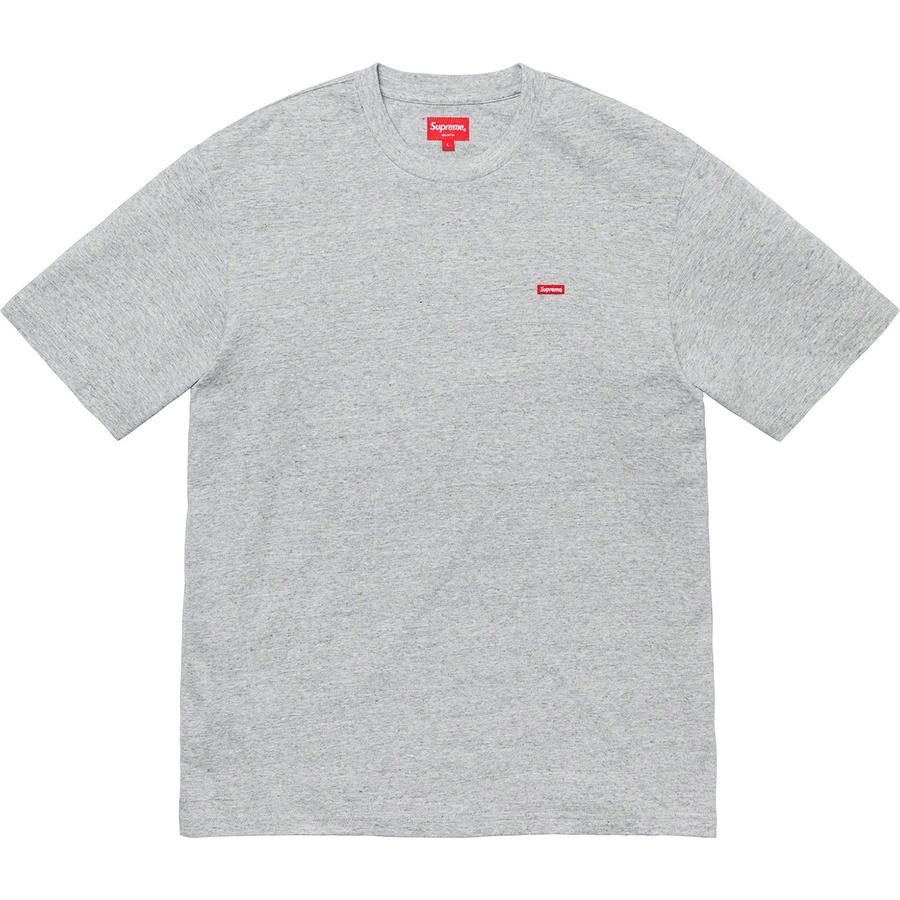 Supreme Small Box Tee (FW19) - Heather Grey - $58