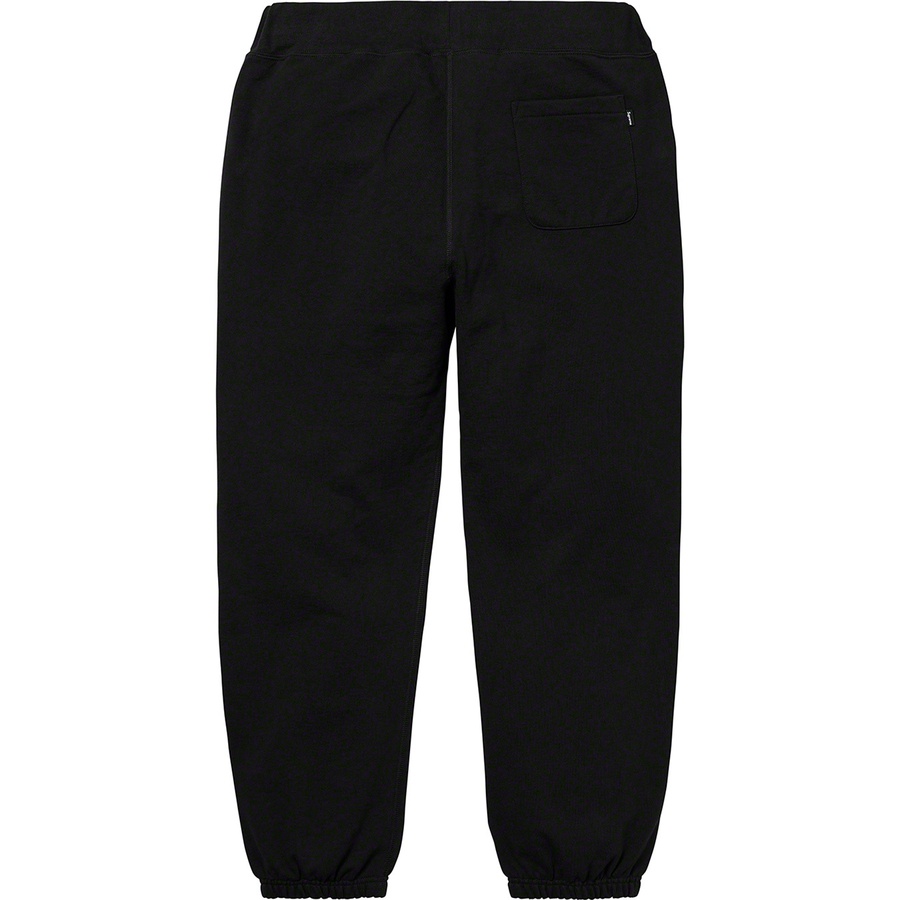 Supreme S Logo Sweatpant (FW19) - Black - $158