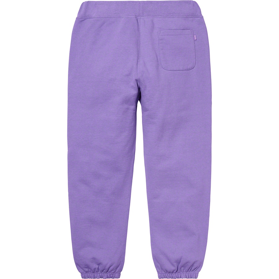 Supreme S Logo Sweatpant (FW19) - Light Violet - $158