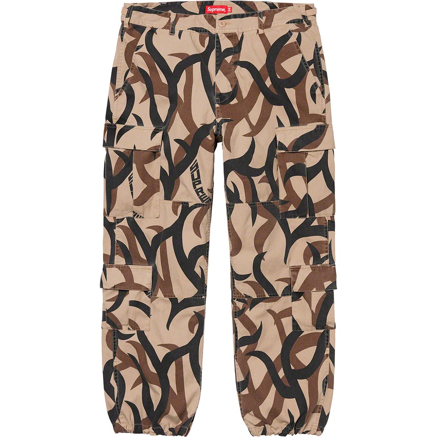 Supreme Cargo Pant (FW19) - Tan Tribal Camo - $148
