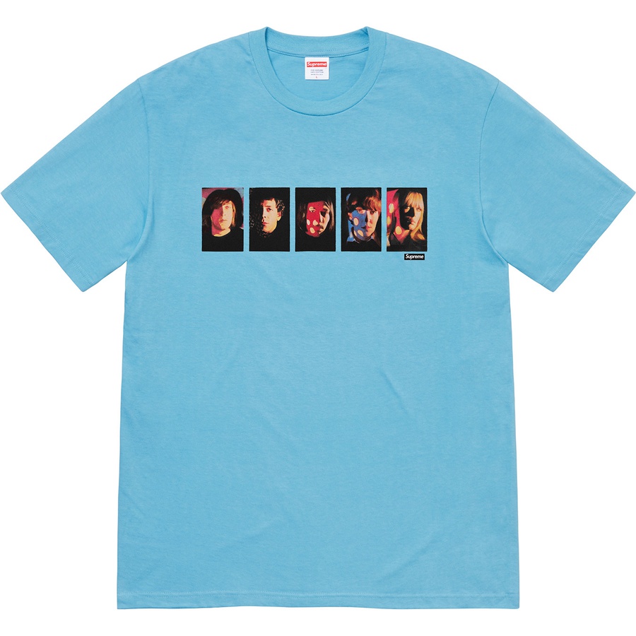 Supreme Supreme The Velvet Underground & Nico Tee (FW19) - Light Slate - $48