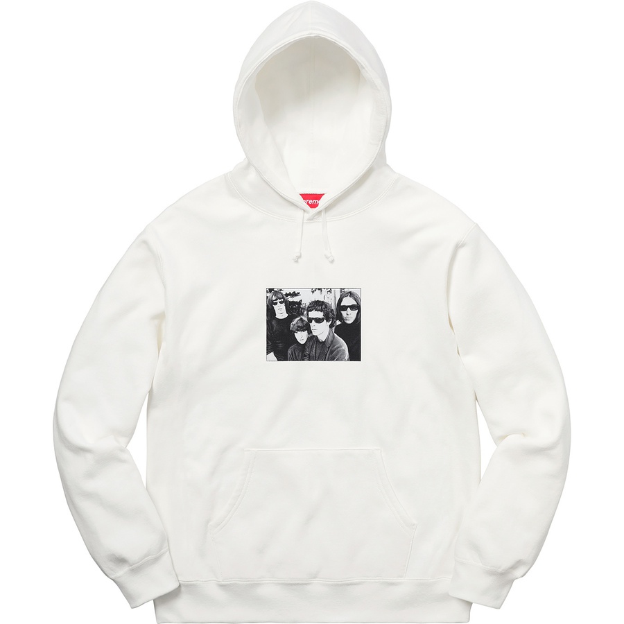 Supreme Supreme The Velvet Underground Hooded Sweatshirt (FW19) - White - $178