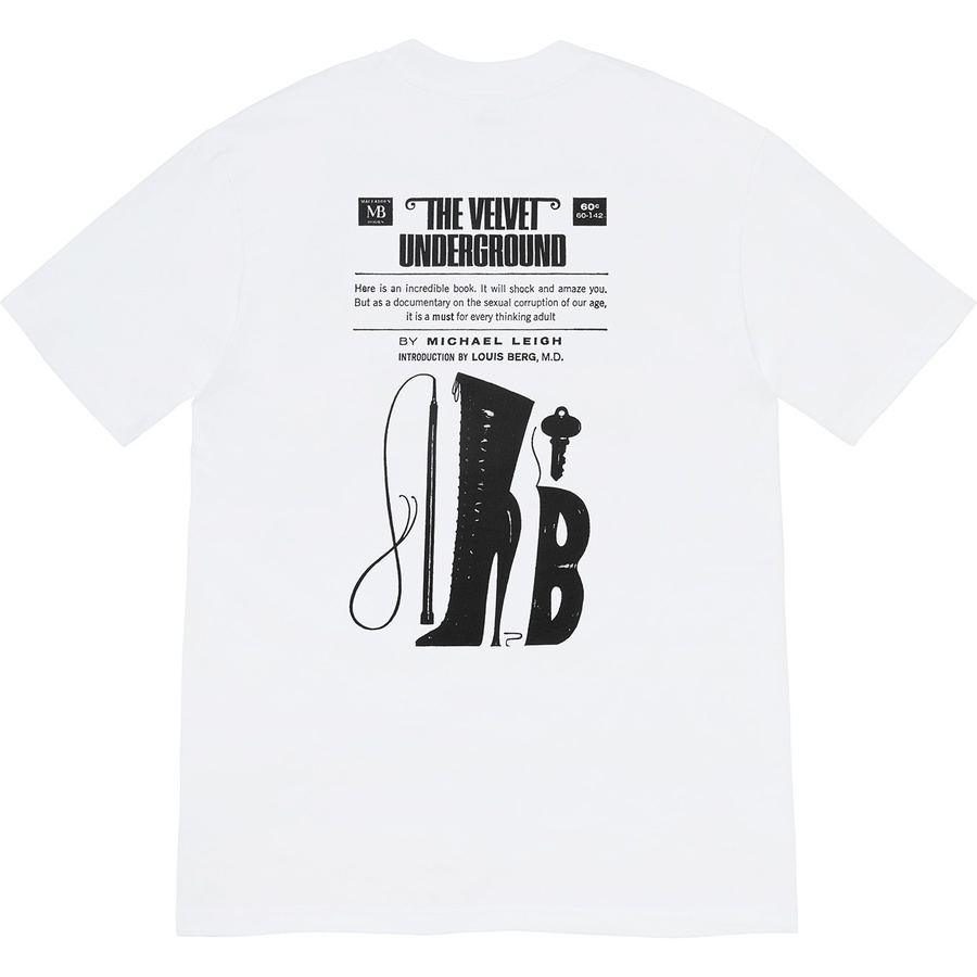 Supreme Supreme The Velvet Underground Tee (FW19) - White - $48