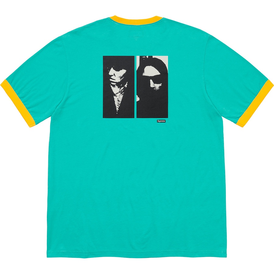 Supreme Supreme The Velvet Underground Ringer Tee (FW19) - Teal - $98