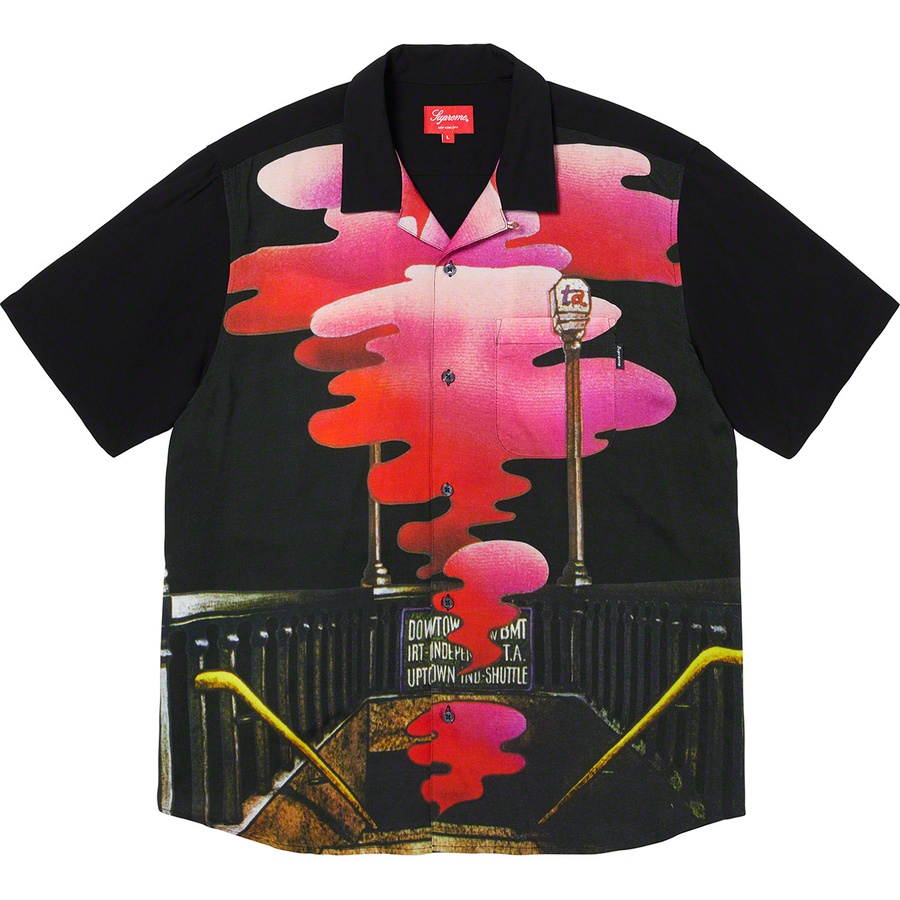 Supreme Supreme The Velvet Underground Rayon S S Shirt (FW19) - Black - $158