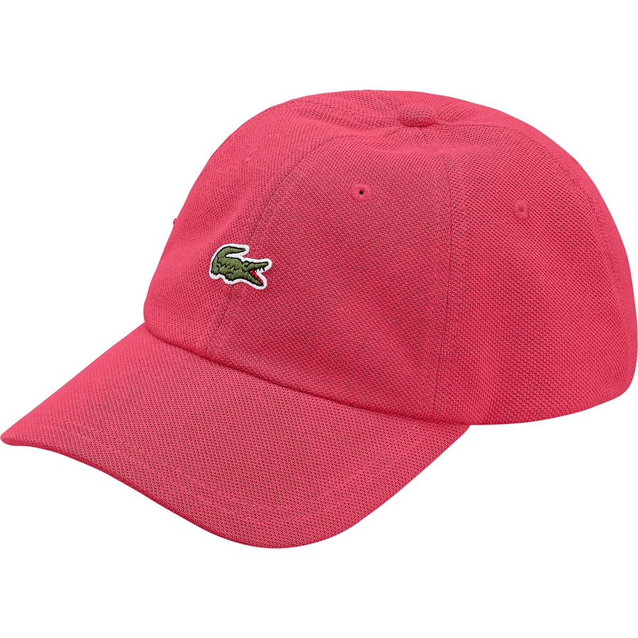 Supreme Supreme LACOSTE Pique 6-Panel (FW19) - Pink - $68