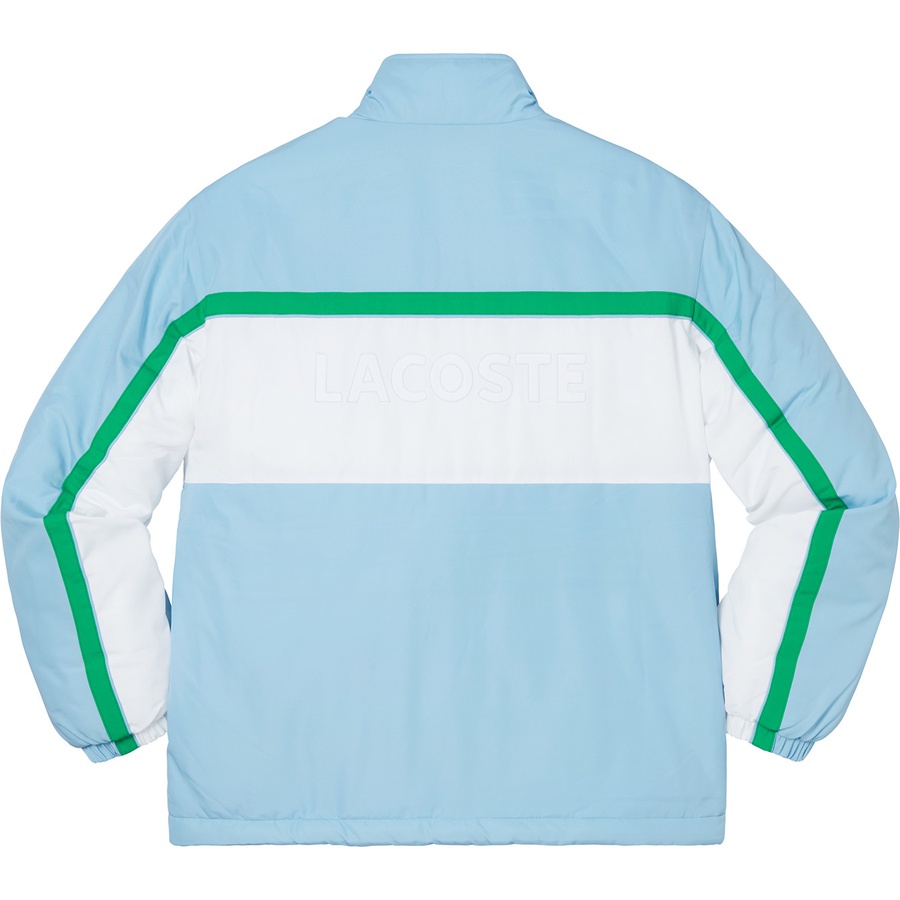 Supreme Supreme LACOSTE Puffy Half Zip Pullover (FW19) - Light Blue - $218