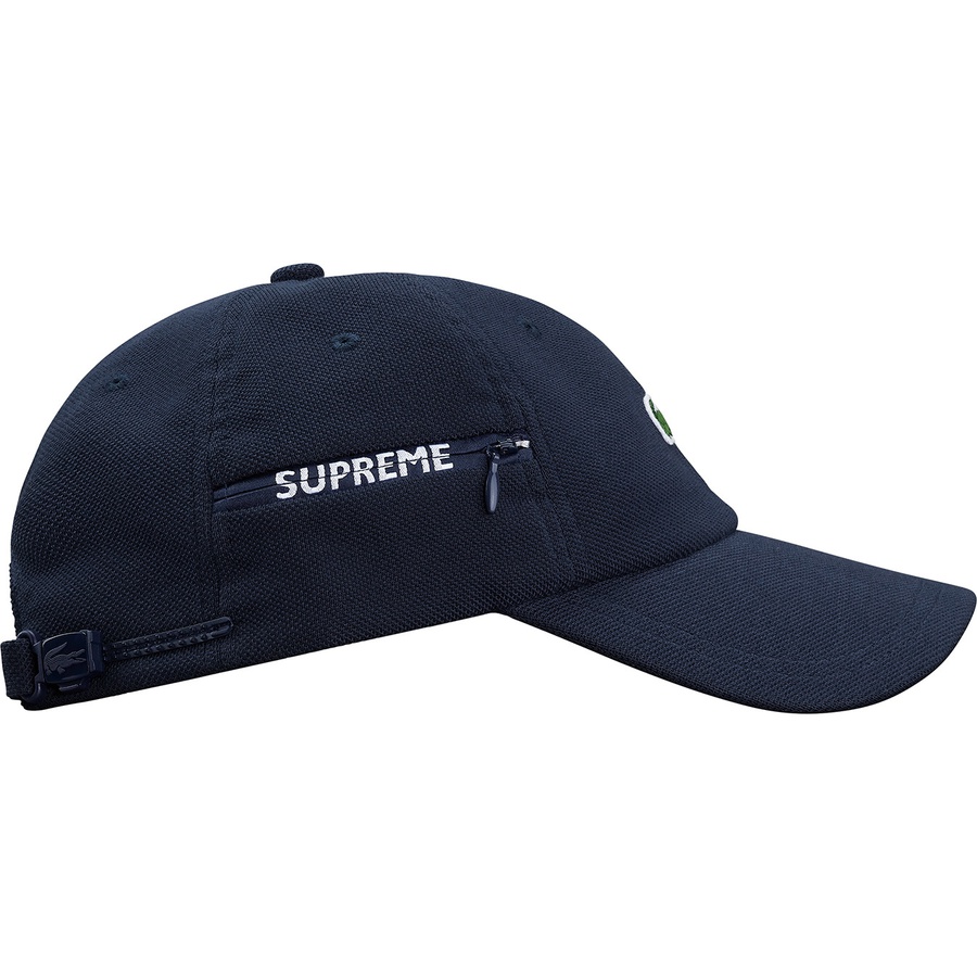 Supreme Supreme LACOSTE Pique 6-Panel (FW19) - Navy - $68