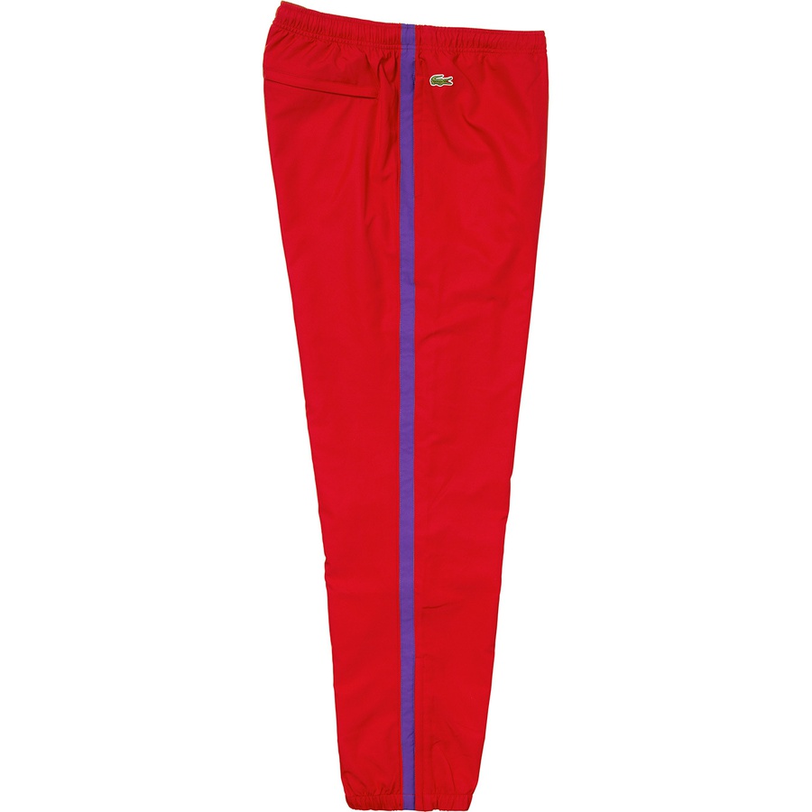 Supreme Supreme LACOSTE Track Pant (FW19) - Red - $148