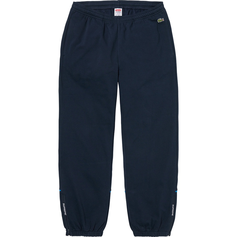 Supreme Supreme LACOSTE Pique Pant (FW19) - Navy - $148
