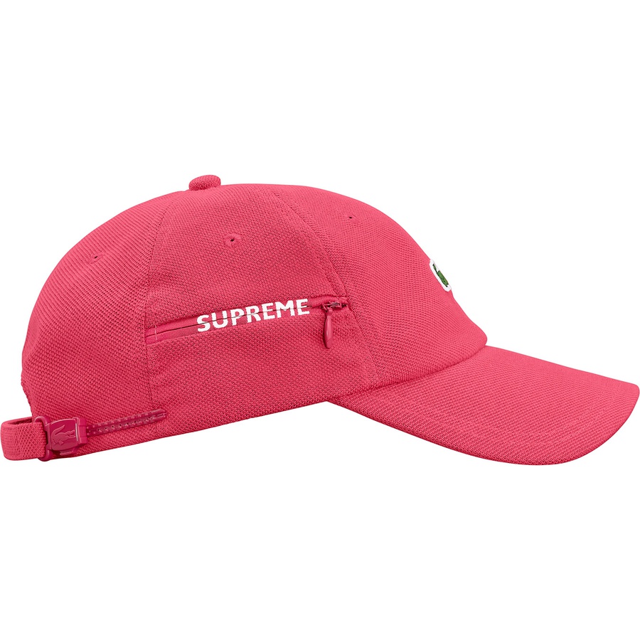 Supreme Supreme LACOSTE Pique 6-Panel (FW19) - Pink - $68