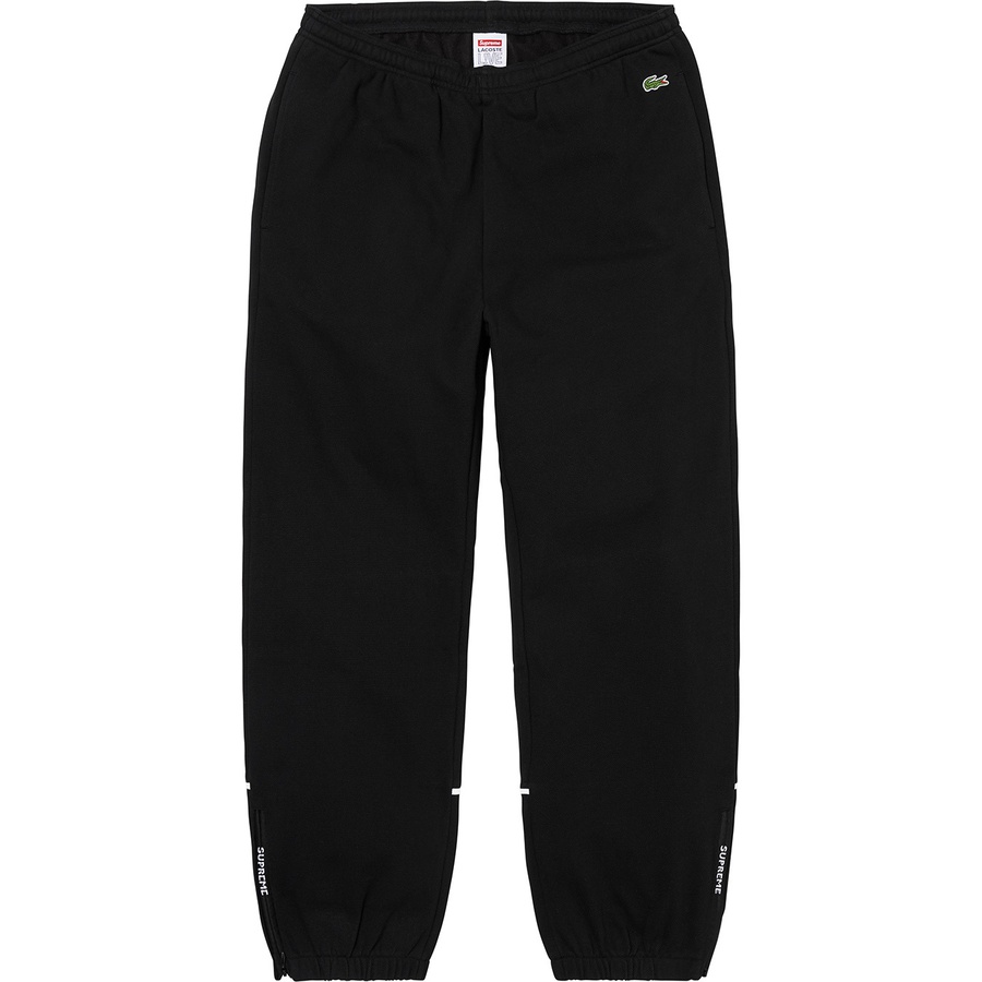 Supreme Supreme LACOSTE Pique Pant (FW19) - Black - $148