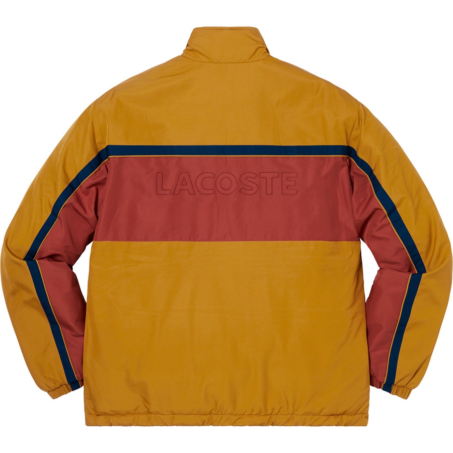 Supreme Supreme LACOSTE Puffy Half Zip Pullover (FW19) - Gold - $218