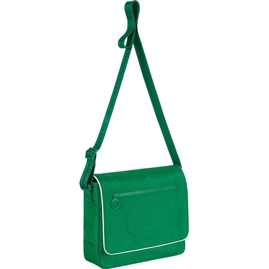 Supreme Supreme LACOSTE Small Messenger Bag (FW19) - Green - $128