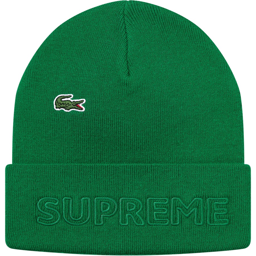 Supreme Supreme LACOSTE Beanie (FW19) - Green - $58