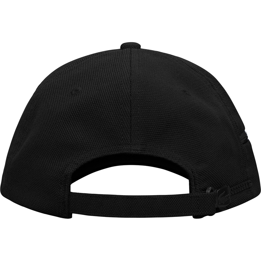 Supreme Supreme LACOSTE Pique 6-Panel (FW19) - Black - $68