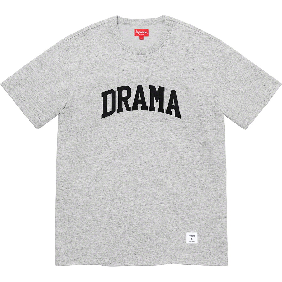 Supreme Drama S S Top (FW19) - Heather Grey - $68
