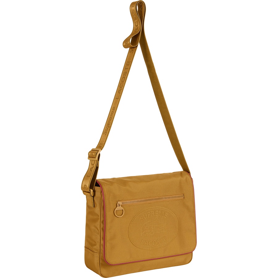 Supreme Supreme LACOSTE Small Messenger Bag (FW19) - Gold - $128