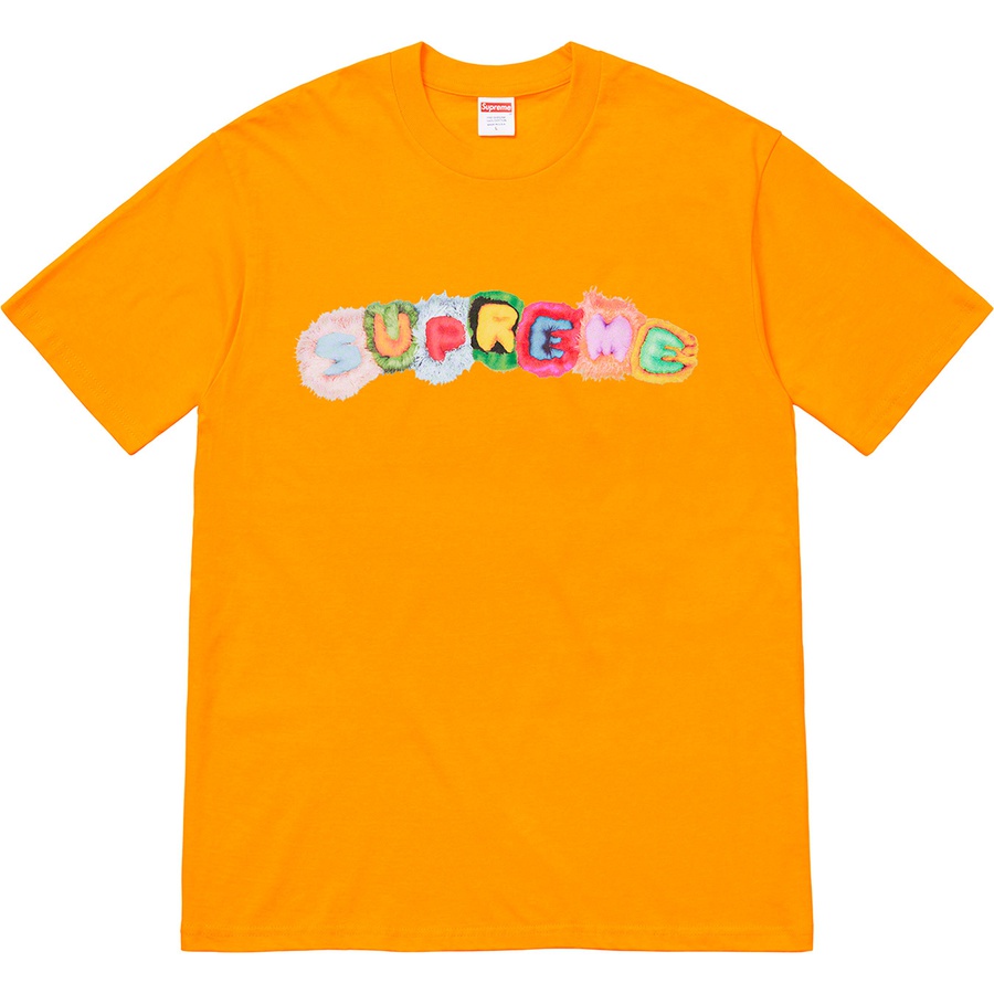 Supreme Pillows Tee (FW19) - Bright Orange - $38