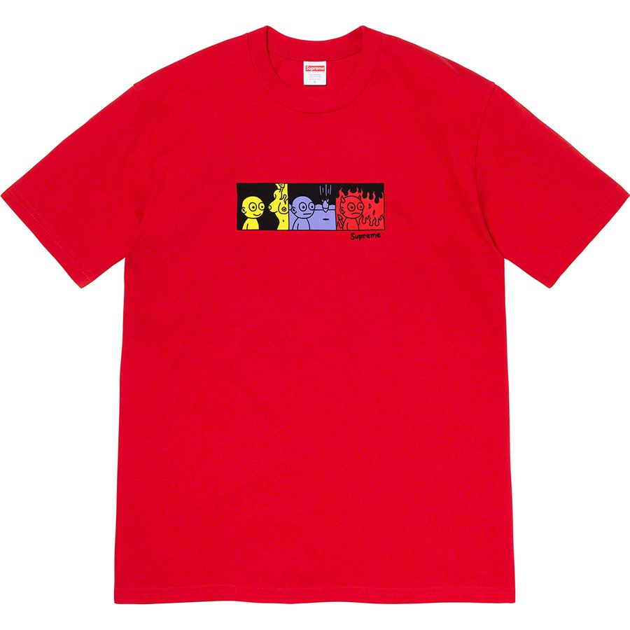 Supreme Life Tee (FW19) - Red - $38