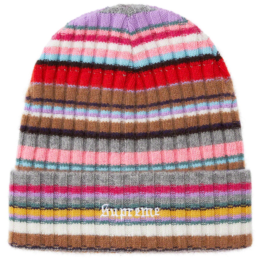Supreme Cashmere Beanie (FW19) - Multicolor - $68