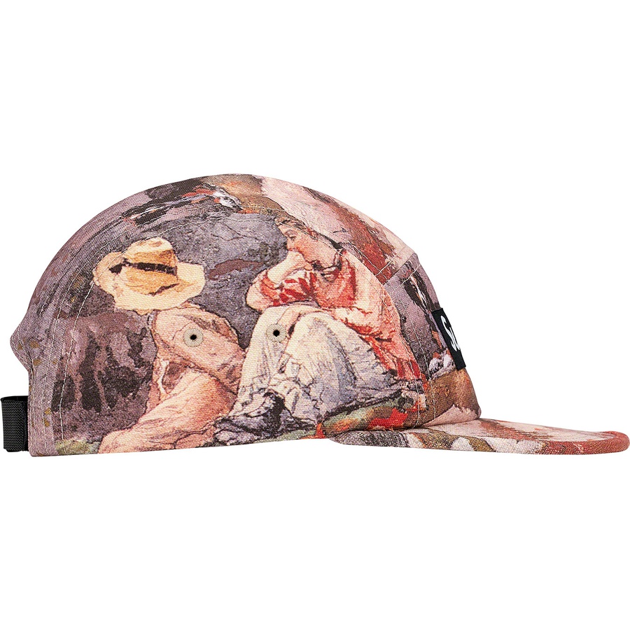 Supreme Afternoon Camp Cap (FW19) - Multicolor - $48
