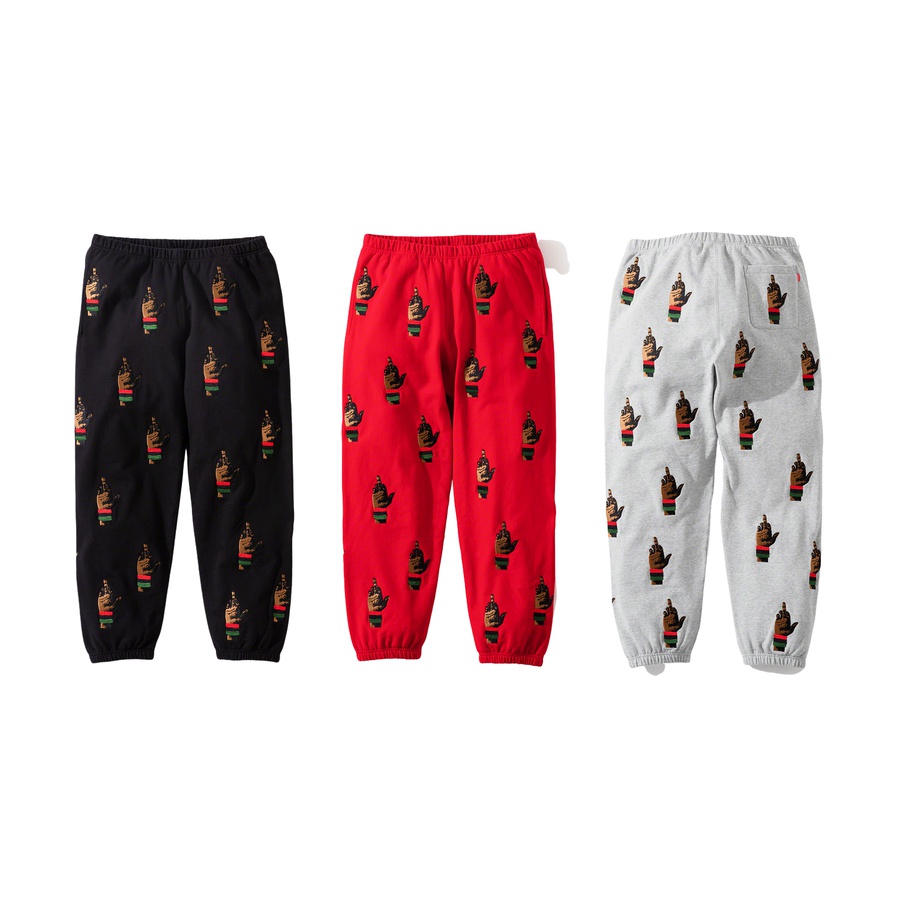 Supreme Supreme dead prez RBG Embroidered Sweatpant (FW19) - $178