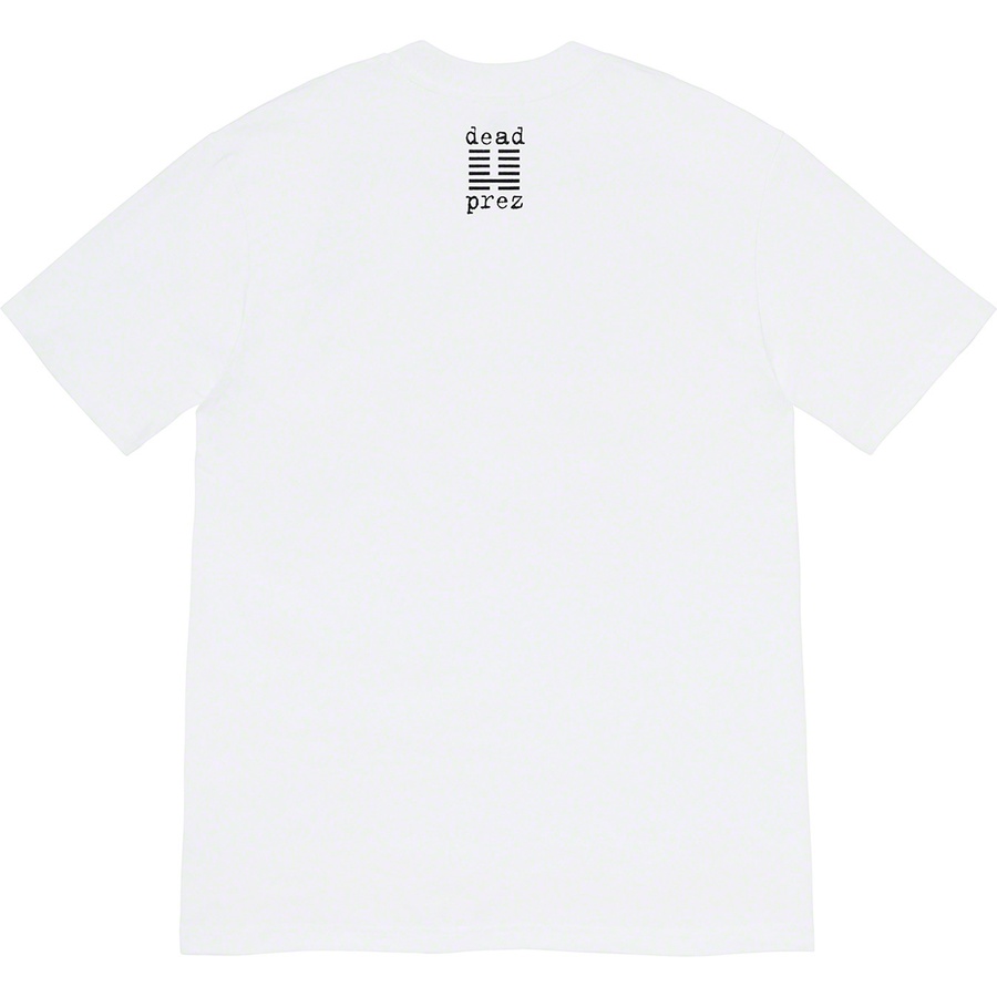 Supreme Supreme dead prez RBG Tee (FW19) - White - $48