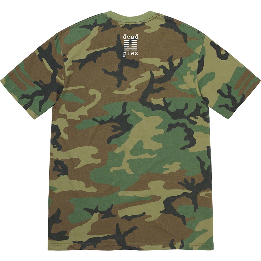 Supreme Supreme dead prez RBG Tee (FW19) - Woodland Camo - $48