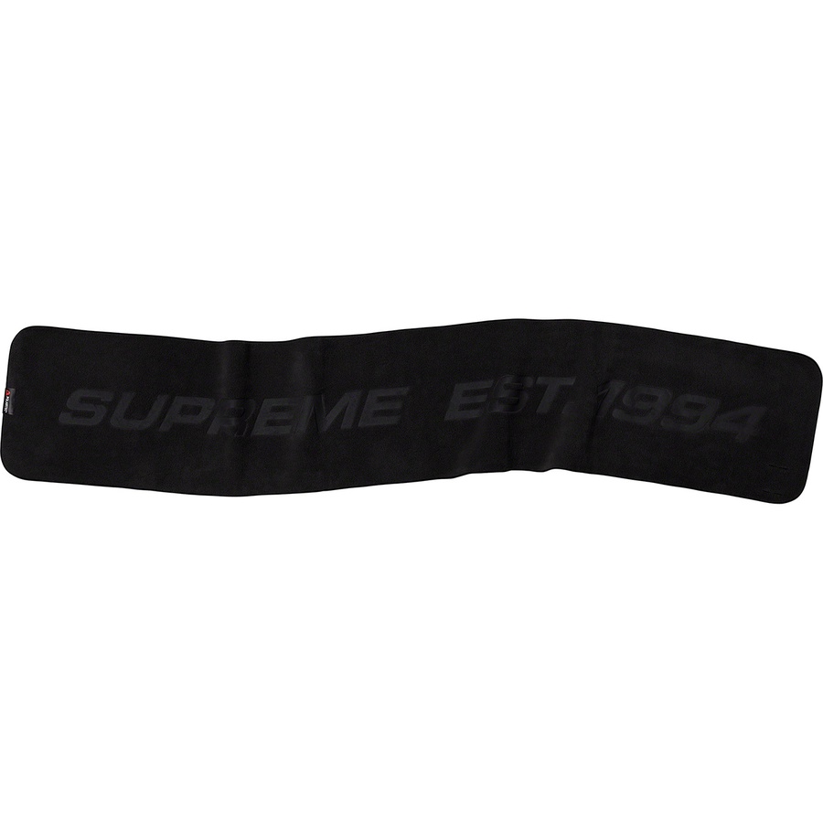 Supreme Polartec Scarf (FW19) - Black - $48
