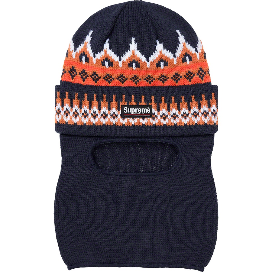 Supreme Facemask Beanie (FW19) - Navy - $40