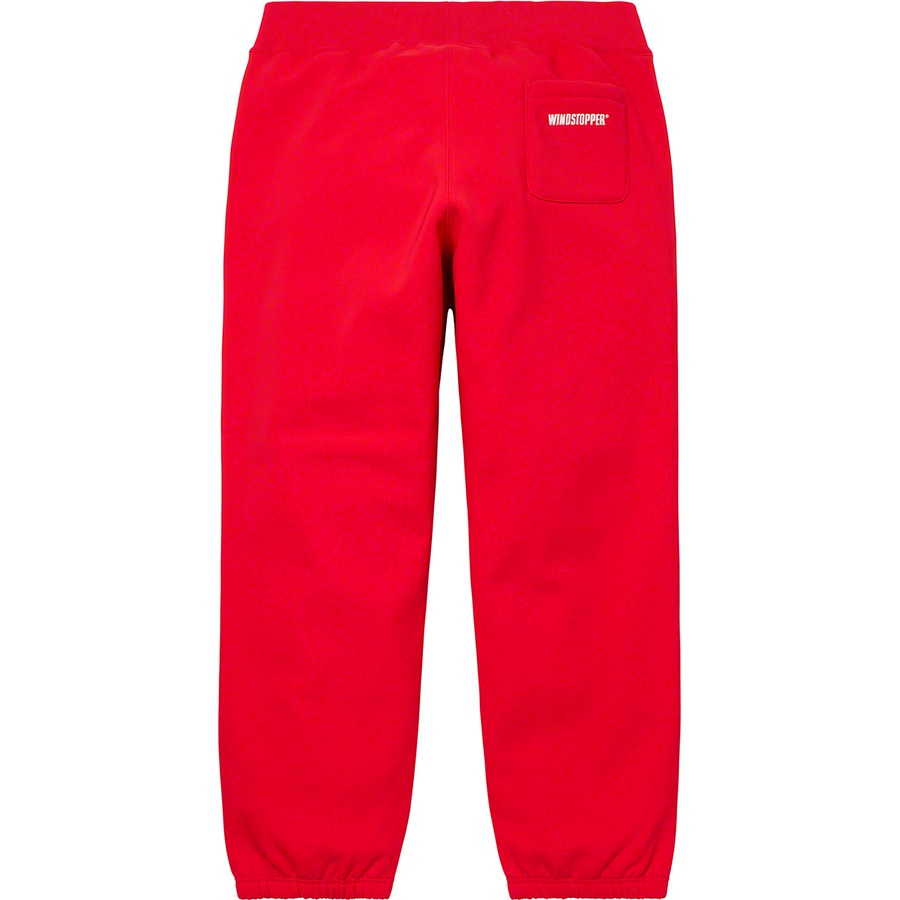 Supreme WINDSTOPPER Sweatpant (FW19) - Red - $158