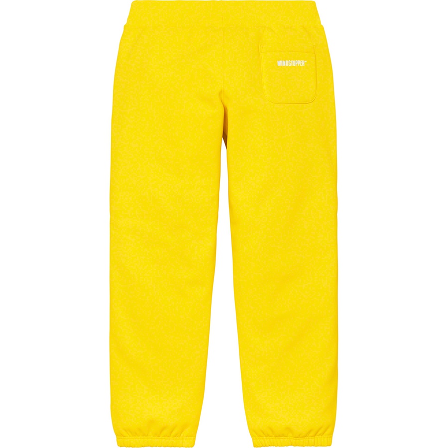 Supreme WINDSTOPPER Sweatpant (FW19) - Bright Yellow - $158